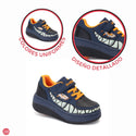 Tenis Patín Speed Rollers Style Speed Wolf Azul Para Niño