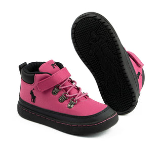Tenis Bota Polo Ralph Lauren Style Boots Hiker Rosa