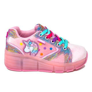 Tenis Patin Onix Unicornio Suave Rosa