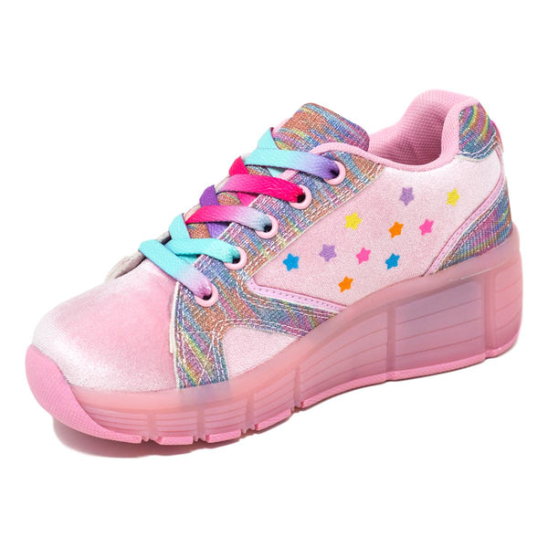 Tenis Patin Onix Unicornio Suave Rosa