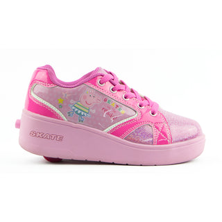 Tenis Patín Peppa Pig Brillos Rosa