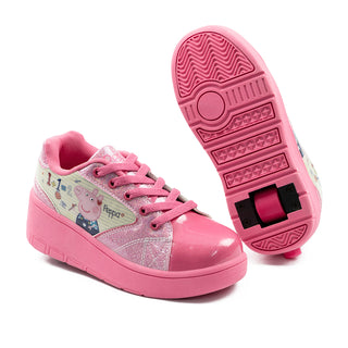 Tenis Patín Peppa Pig Escuela Rosa