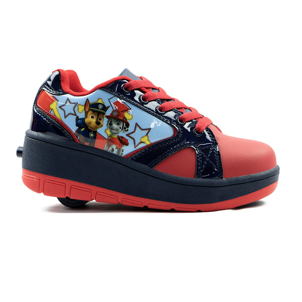Tenis Patín Paw Patrol Marshall y Chese Azul Índigo