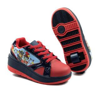 Tenis Patín Paw Patrol Marshall y Chese Azul Índigo