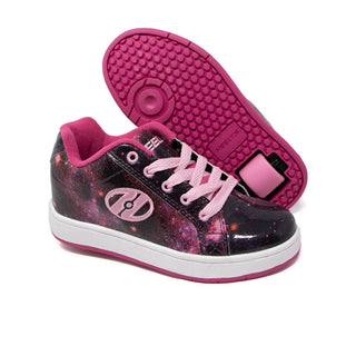 Tenis Patín Heelys Negro Con Rosa