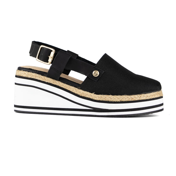 Alpargata Para Mujer Vida Leve Ana Negro