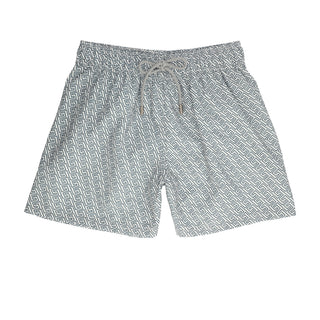 Traje De Baño WAVE Motion Lineas Gris Siberia