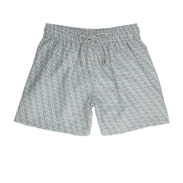 Traje De Baño WAVE Motion Lineas Gris Siberia