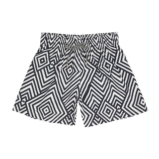 Traje De Baño WAVE Motion Rombos Negro