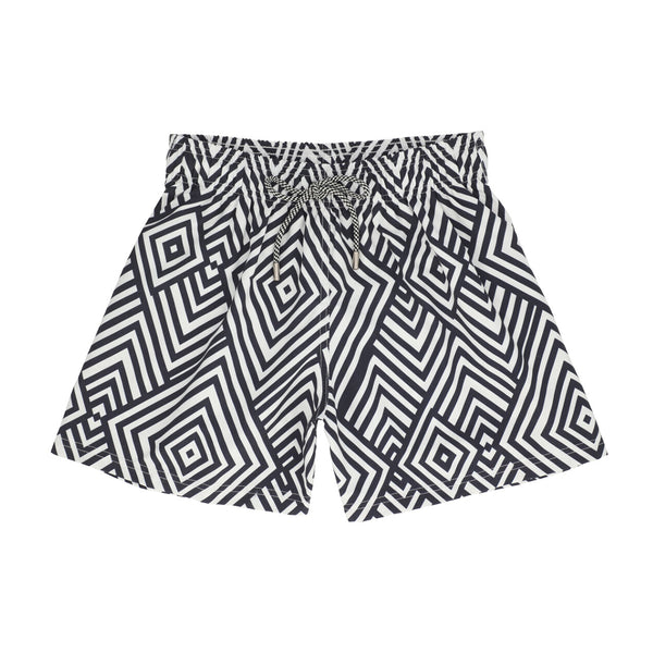 Traje De Baño WAVE Motion Rombos Negro