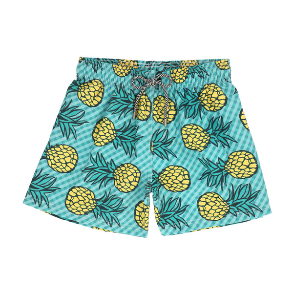 Traje De Baño WAVE Motion Piñas Verde Agua