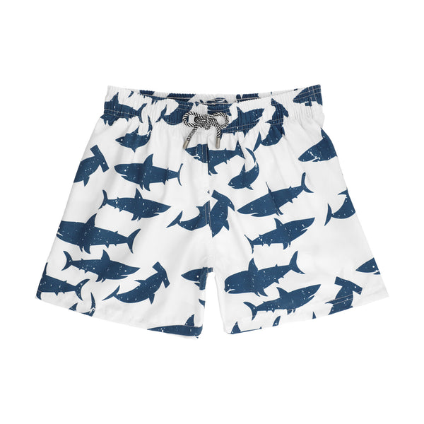 Traje De Baño WAVE Motion Tiburones Blanco