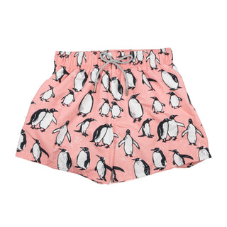 Traje De Baño Wave Motion Pingüinos Peach