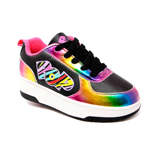 Tenis Patín Heelys Negro Multicolor