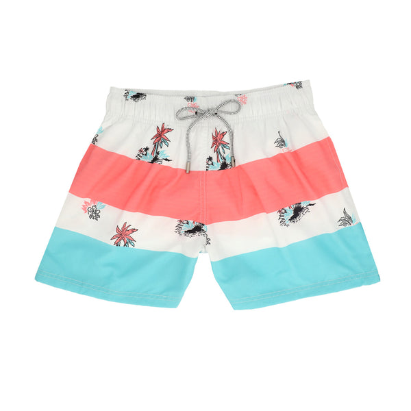 Traje De Baño WAVE Motion Tropical Blanco