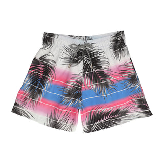 Traje De Baño WAVE Motion Hojas Tropicales Blanco