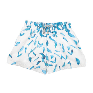 Traje De Baño Wave Motion Pétalos Blanco