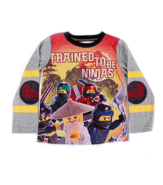 Pijama Lego Ninjago Negro Con Gris