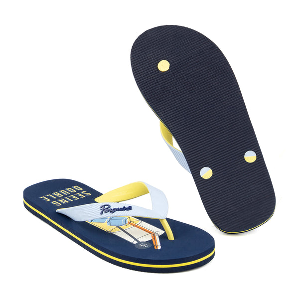 Sandalia Para Hombre Original Penguin Style Porter Azul Marino