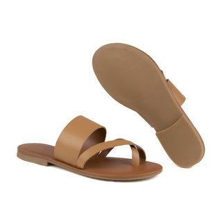 Sandalia Para Mujer Vida Leve Andy Brown Sugar