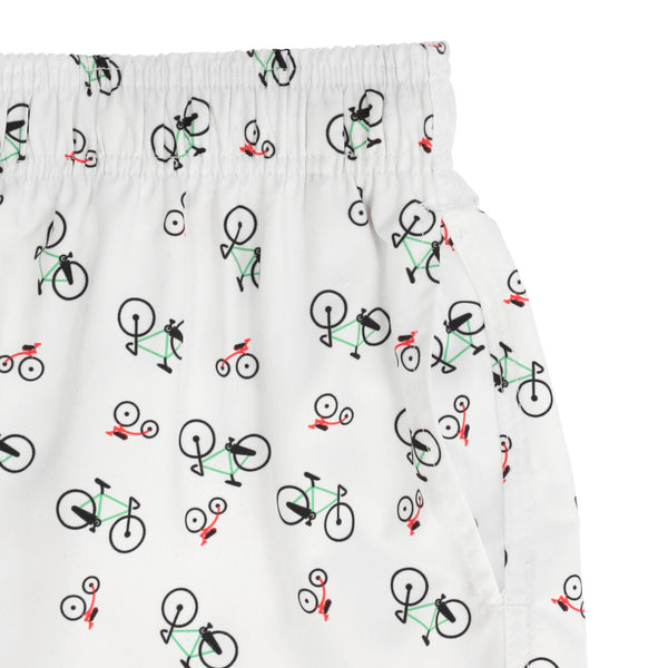 Traje De Baño WAVE Motion Bicicleta Blanco