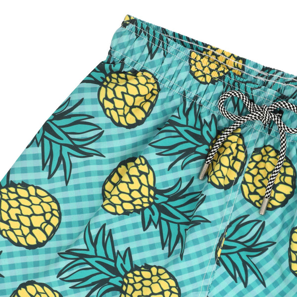 Traje De Baño WAVE Motion Piñas Verde Agua