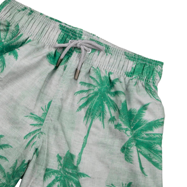 Traje De Baño Wave Motion Palmas Verde