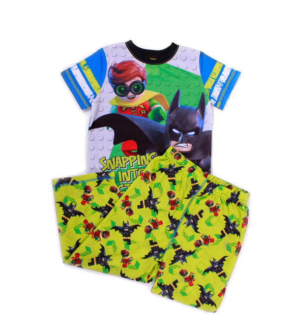 Pijama Lego Batman Y Robín Verde