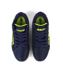 Tenis Patín Heelys Azul Marino Con Amarillo