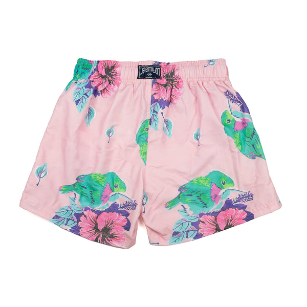 Traje De Baño Wave Motion Flor Hibisco Candy Pink