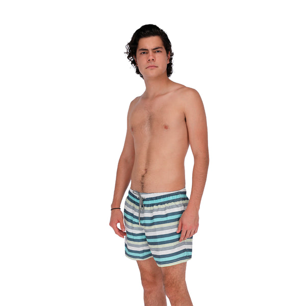 Traje De Baño WAVE Motion Rayas Multicolor