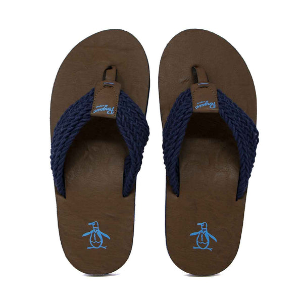 Sandalia Para Hombre Original Penguin Style Bobby Azul Marino