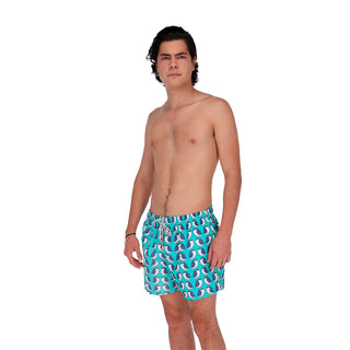 Traje De Baño WAVE Motion Pingüinos Aqua