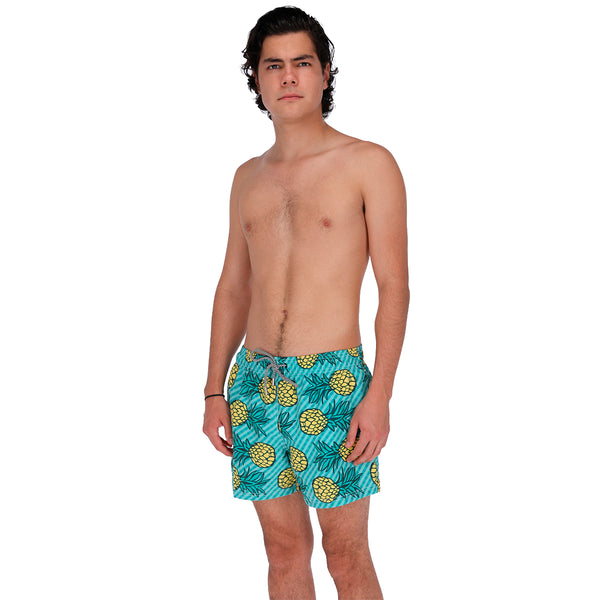 Traje De Baño WAVE Motion Piñas Verde Agua