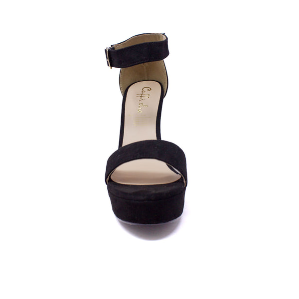 Zapatilla Para Mujer Vida Leve Camila Plataforma Negro