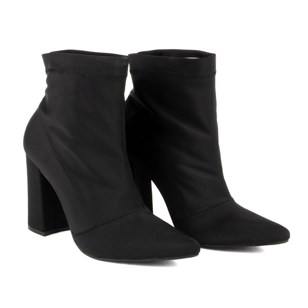 Botín Para Mujer Vida Leve Jezlin Negro