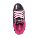 Tenis Patín Heelys Negro Con Rosa