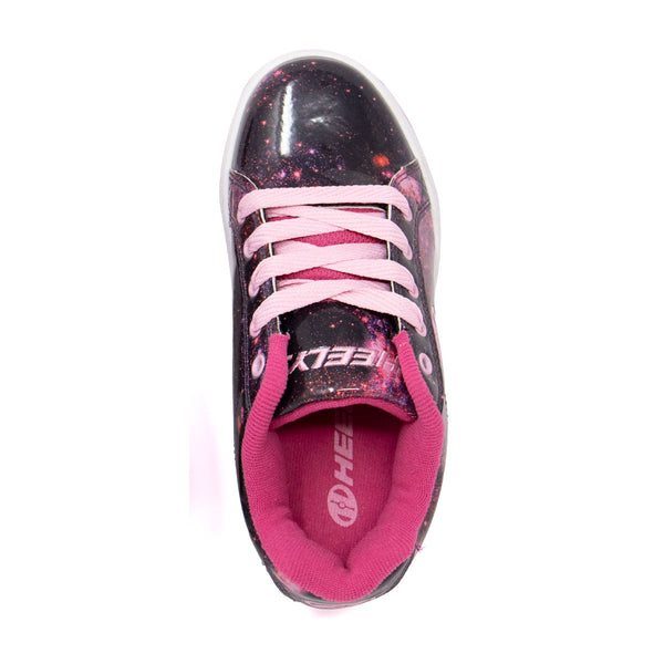 Tenis Patín Heelys Negro Con Rosa