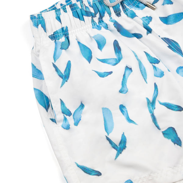 Traje De Baño Wave Motion Pétalos Blanco