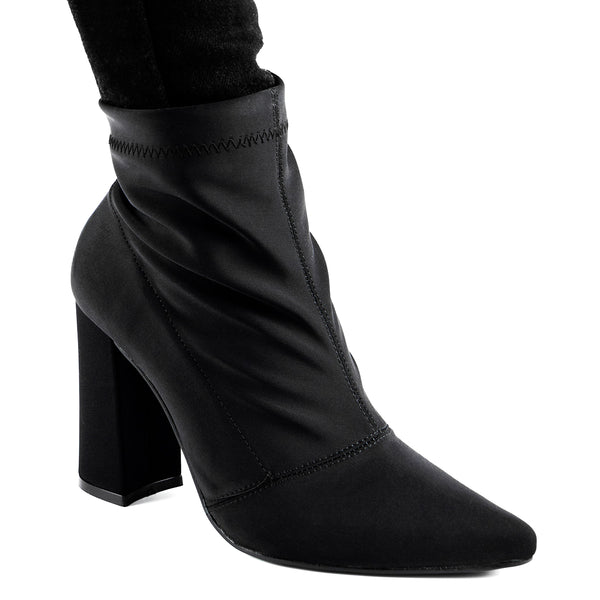 Botín Para Mujer Vida Leve Jezlin Negro