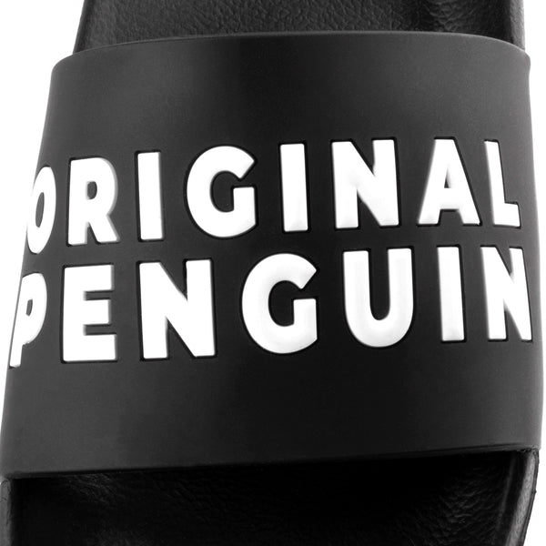 Sandalia Original Penguin Slides Alina Negro