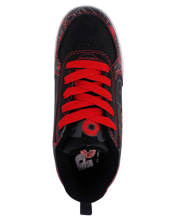 Tenis Patín Heelys Negro Arañas