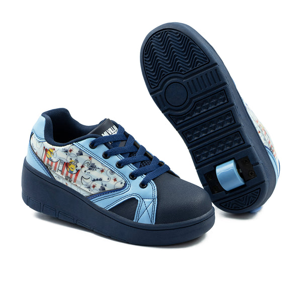 Tenis Patín Mi Villano Favorito Diversión Azul