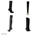 Bota Para Mujer Vida Leve Martiza Negro