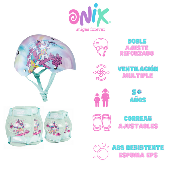 Kit Para Niña de Protección Onix Azul