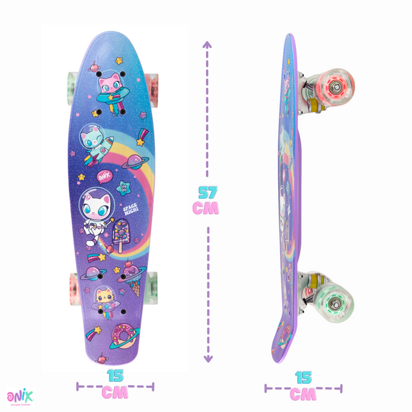 Patineta Para Niña Onix Space Misty Morado