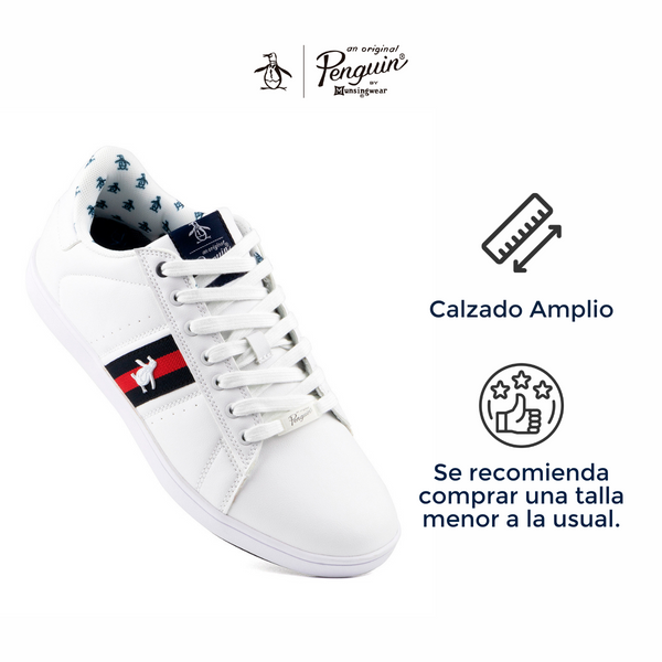 Tenis Original Penguin Style Gideon Blanco