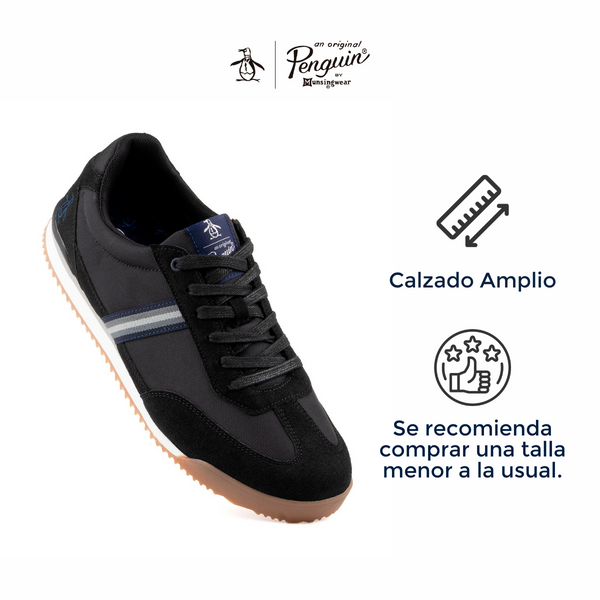Tenis Original Penguin Style Seth Negro