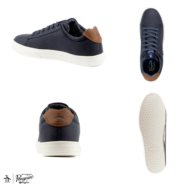 Tenis Original Penguin Style Gerald Azul Marino