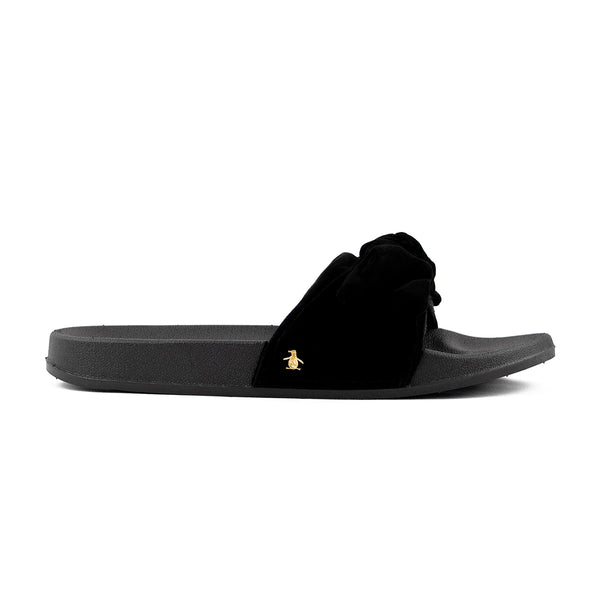 Sandalia Original Penguin Slides Style Joana Negro